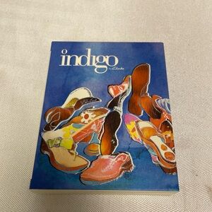 Vtg 2003 Indigo by Clarks Promo Notecards in Folding Case Illus. Jonathan Corish